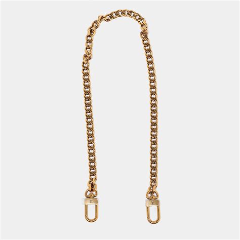 lv gold strap